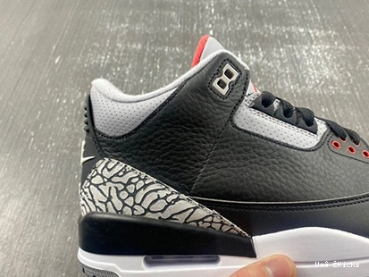 DailyWear 440 Cement Black  854262-001 Retro Jordan 3 0628